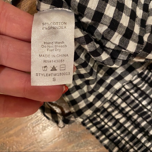 Windsor retro checkered crop top bustier bralette - Picture 7 of 11